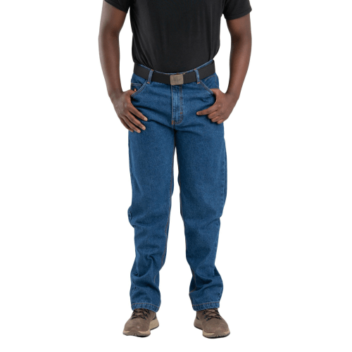 Berne Flame-Resistant Denim 5-Pocket Jeans for Men