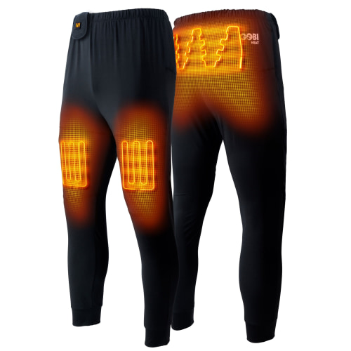Gobi Heat Basecamp Heated Base-Layer Pants for Men
