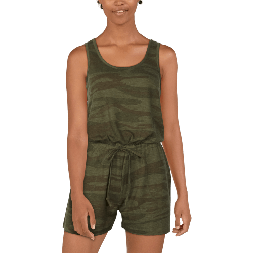 Natural Reflections Camo Romper for Ladies