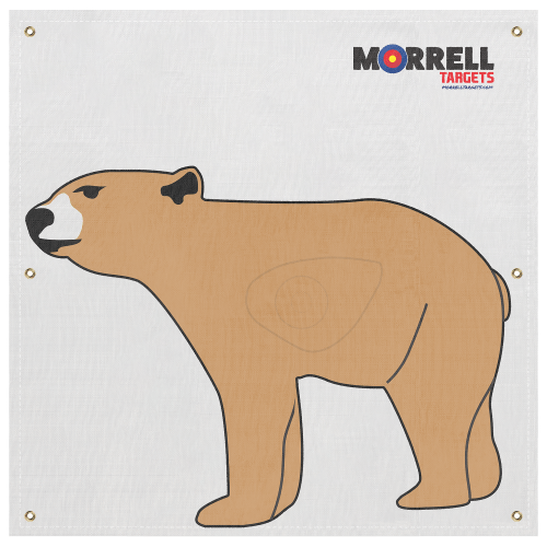 Morrell NASP-IBO Life-Size Bear Archery Target Face