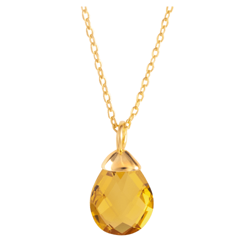 Amanda Blu November Birthstone Charm Necklace
