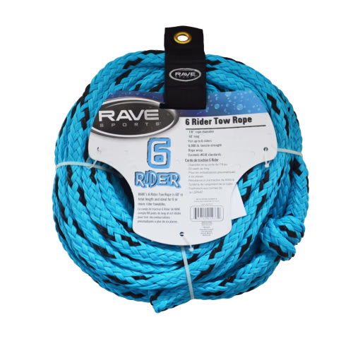 RAVE Sports 6-Rider 1-Section Tow Rope