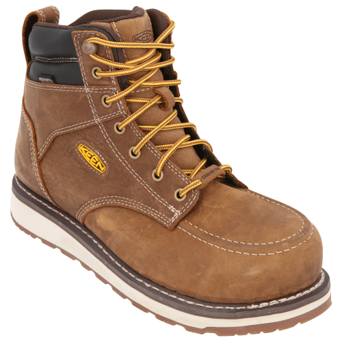 KEEN Utility Cincinnati Waterproof Carbon-Toe Work Boots for Men