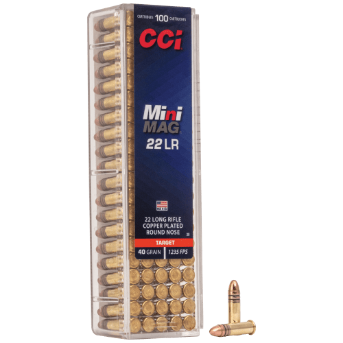 CCI Mini-Mag .22 LR 40 Grain Rimfire Ammo