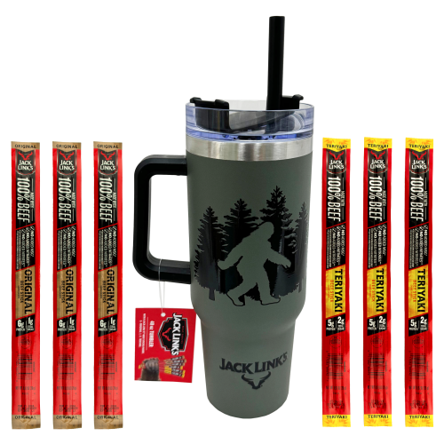 Jack Link's Wild Side Tumbler and Beef Sticks