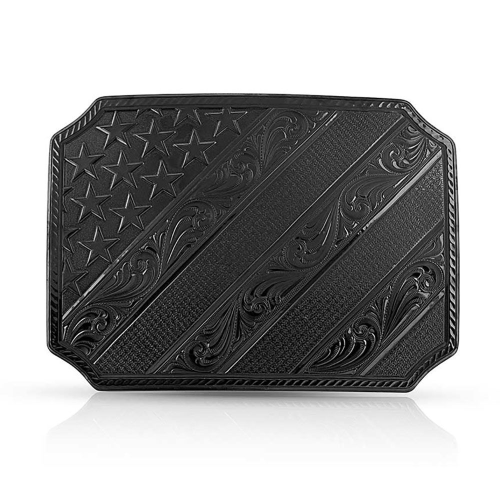 Montana Silversmiths Dawn's Early Light Gunmetal Belt Buckle