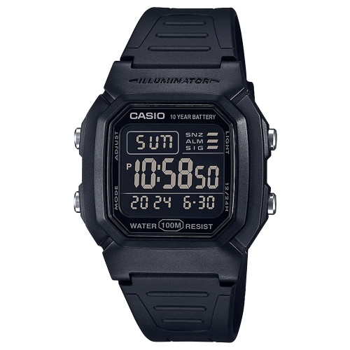 Casio W800H-1BV Classic Digital Watch