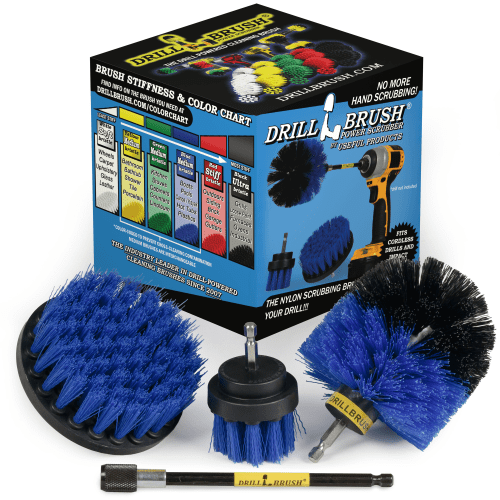 Drillbrush Power Scrubber Extended Reach Boat Kit