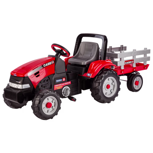 Peg-Perego Case IH Pedal Tractor with Trailer