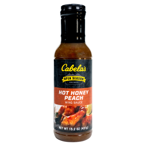 Cabela's Open Season Hot Honey Peach Wing Sauce