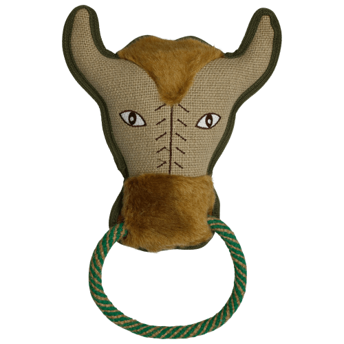 Cabela's Canvas Bull Ring Dog Toy