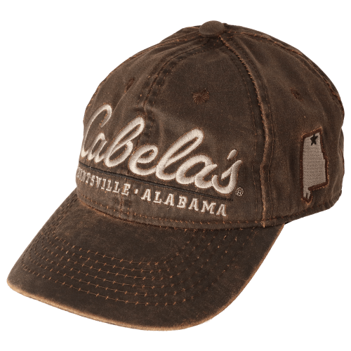 Cabela's Signature Logo Huntsville, Alabama Cap