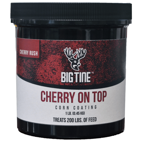 Big Tine Cherry on Top Corn Coating Deer Attractant