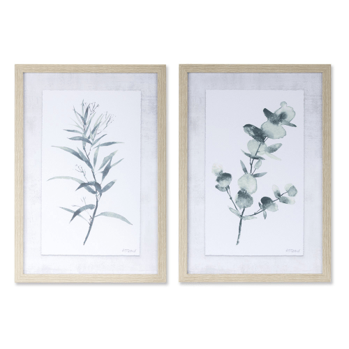 Melrose International Eucalyptus Print 2-Pack