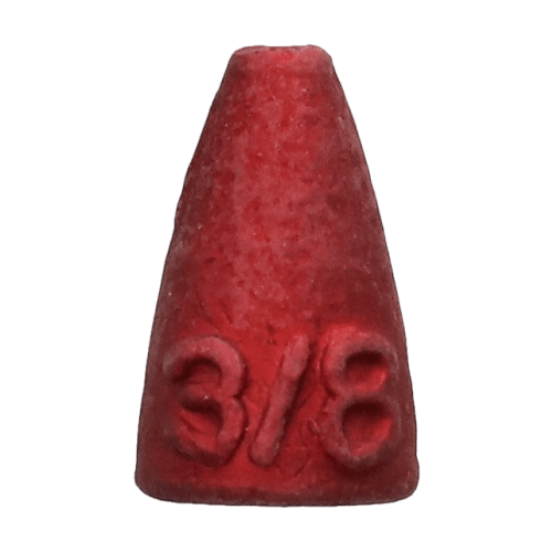 Bass Pro Shops Painted Lead Worm Weights - Red