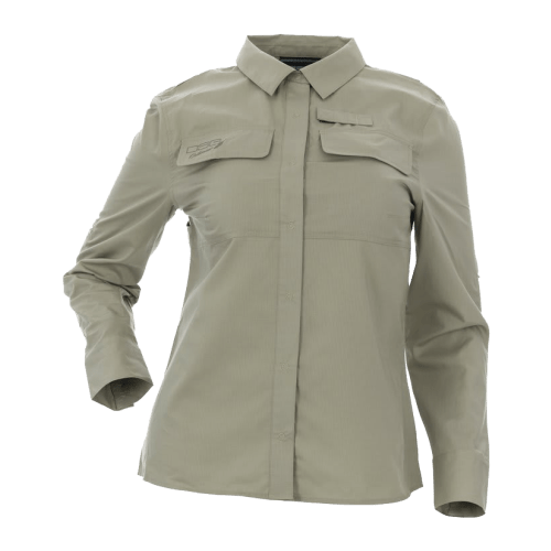 DSG Outerwear Field Long-Sleeve Button-Down Shirt for Ladies