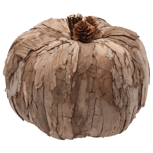 Bass Pro Shops Wood Bark Pumpkin