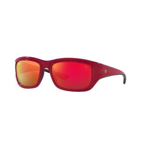 Ray-Ban RB4405M Scuderia Ferrari Collection Mirror Sunglasses