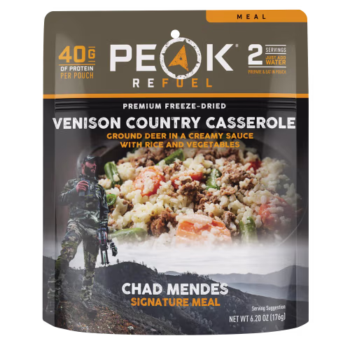 Peak Refuel Chad Mendes Venison Country Casserole