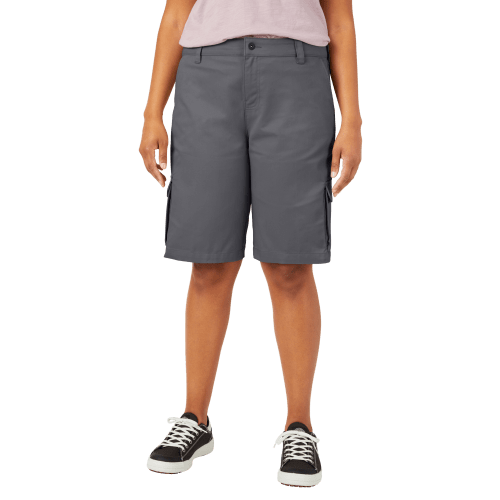 Dickies Relaxed Fit Stretch 11'' Cargo Shorts for Ladies
