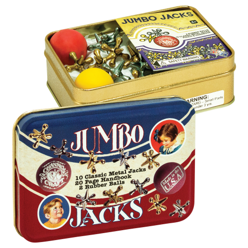 Channel Craft Classic Toy Tin Jumbo Jacks