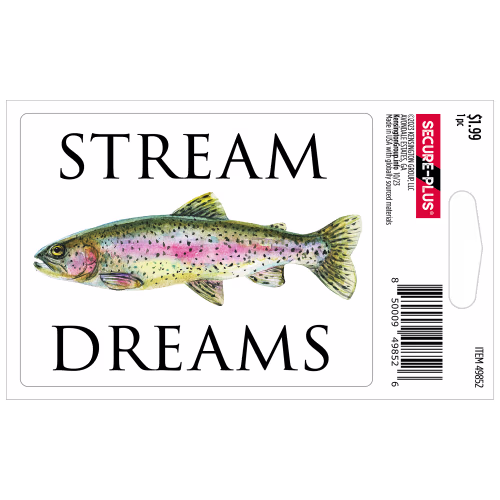 Secure-Plus Stream Dreams Sticker