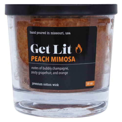 McCall's Candles Get Lit Peach Mimosa Candle