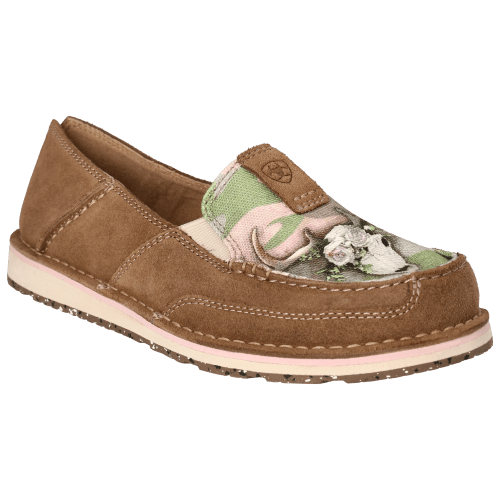 Ariat Cruiser Skull Print Slip-On Casual Shoes for Ladies