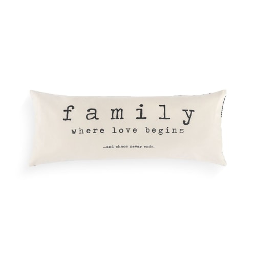 DEMDACO Together Time Family Decorative Pillow