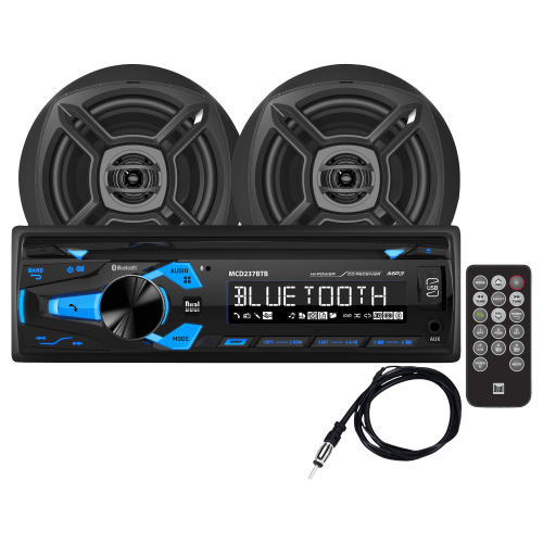 Dual CD Receiver with Speakers