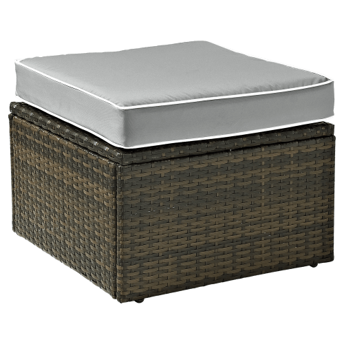 Crosley Palm Harbor Outdoor Wicker Ottoman