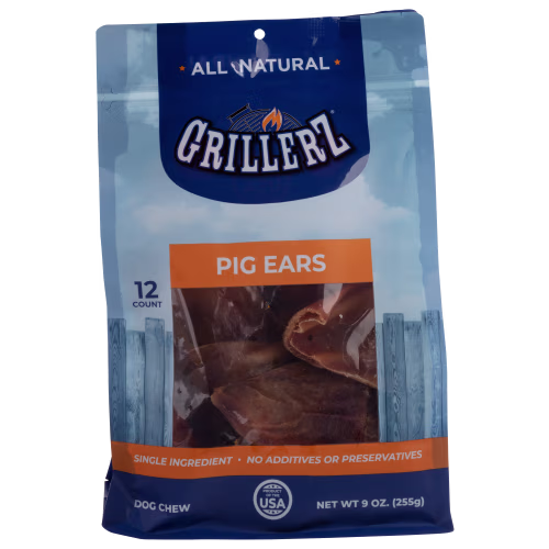 Scott Pet Products Grillerz Pig Ears Dog Treats