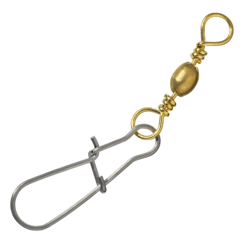 Bass Pro Shops Barrel Swivel with Fast-Lock Snap