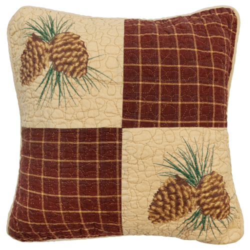 Donna Sharp Pine Lodge Bedding Collection Pine Patch Pillow