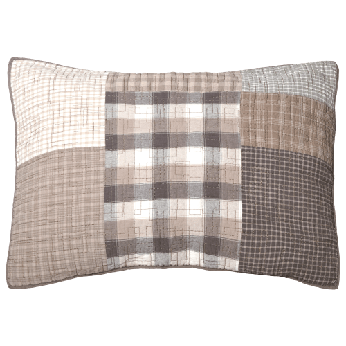 Donna Sharp Smoky Square Bedding Collection Sham