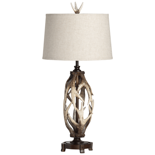 Crestview Collection Billings Antler Table Lamp