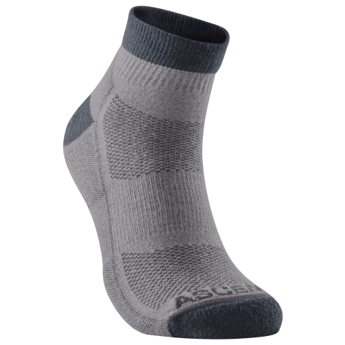 Ascend Eco Coolmax Quarter Crew Socks 1-Pair Pack
