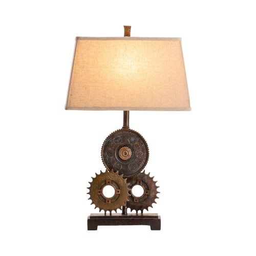 Crestview Collection Gear Table Lamp