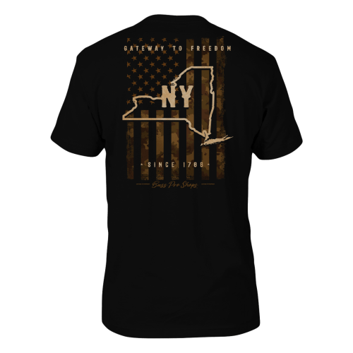Bass Pro Shops Camo Flag Short-Sleeve T-Shirt for Men