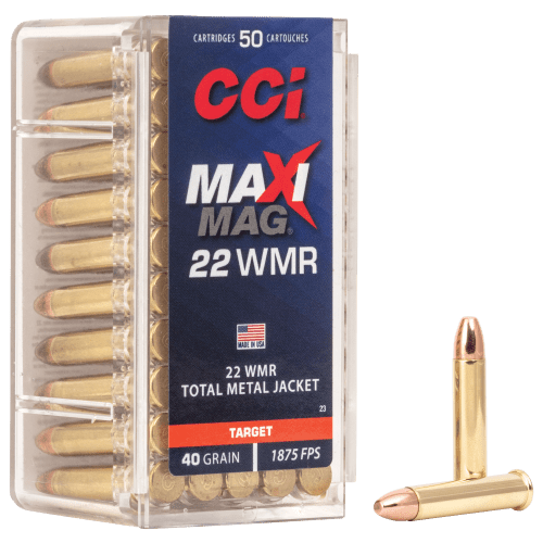 CCI .22 WMR 40 Grain TMJ Rimfire Ammo