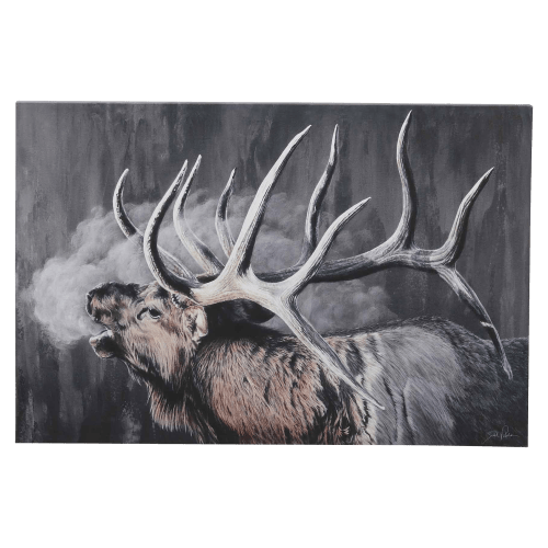 Open Road Brands Elk Canvas Wall Art