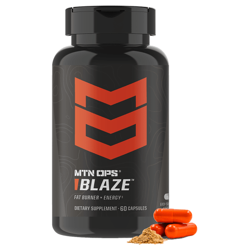 MTN OPS Blaze Fat-Burner and Energy Capsules