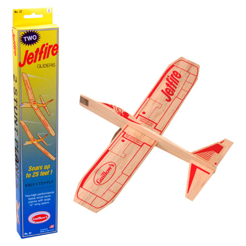 Channel Craft Jetfire Balsa Wood Glider Planes
