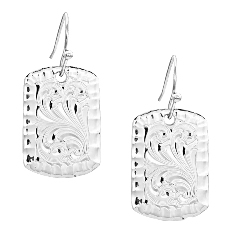 Montana Silversmiths Kennadee's Kindness Tag Earrings