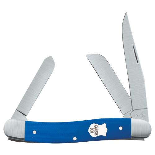 Case Blue G-10 Medium Stockman Pocket Knife