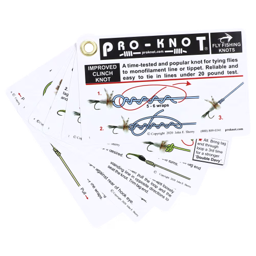 Pro-Knot Fly Fishing Knots Card Set