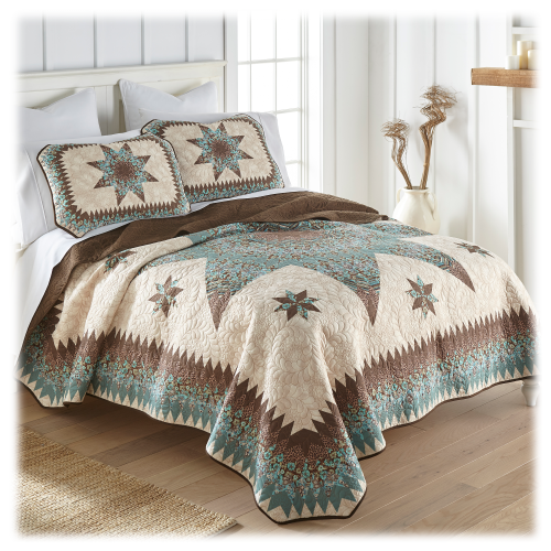 Donna Sharp Sea Breeze Star Collection Quilt
