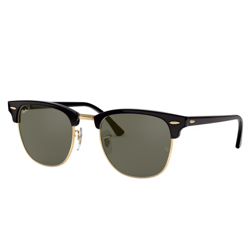 Ray-Ban Clubmaster Classic RB3016 Glass Polarized Sunglasses