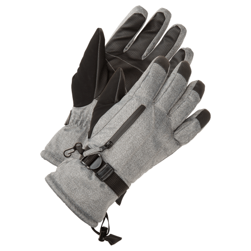 Natural Reflections Heathered Snowboard Gloves for Ladies