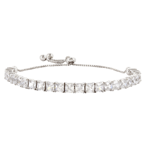 Montana Silversmiths Squarely a Tennis Bolo Bracelet